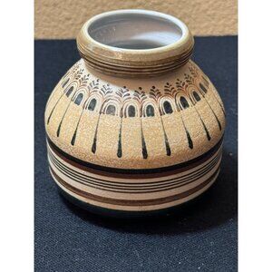 Punjiang Thailand Pottery Clay Small Glazed Bud Vase